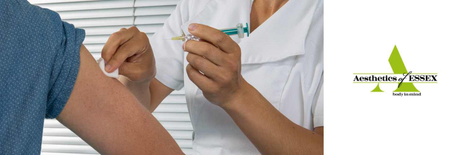 Man having vitamin B12 injection